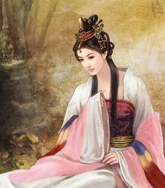 236x269 3 Trang Trang (Ancient Chinese Girl Paintings - Traditional Chinese Girl Painting