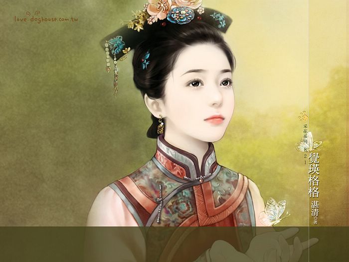700x525 Traditional Chinese Painting Chinese Women 47 - Traditional Chinese Girl Painting