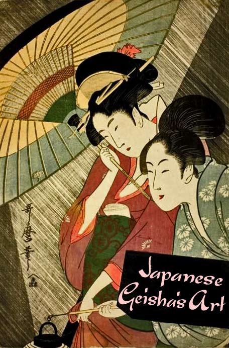 456x692 Japanese Geisha's Tradition In Art - Traditional Geisha Painting