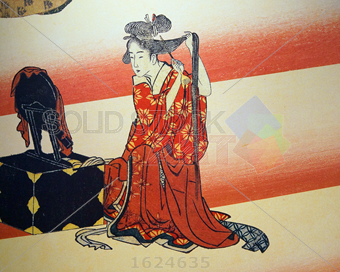 340x272 Stock Photo Of Narita Japan Mar 4 2015 Traditional Japanese Geisha - Traditional Japanese Geisha Painting