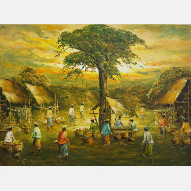 626x626 Product Order Bali Painting Collections, Ubud Painting, Arts - Traditional Painting