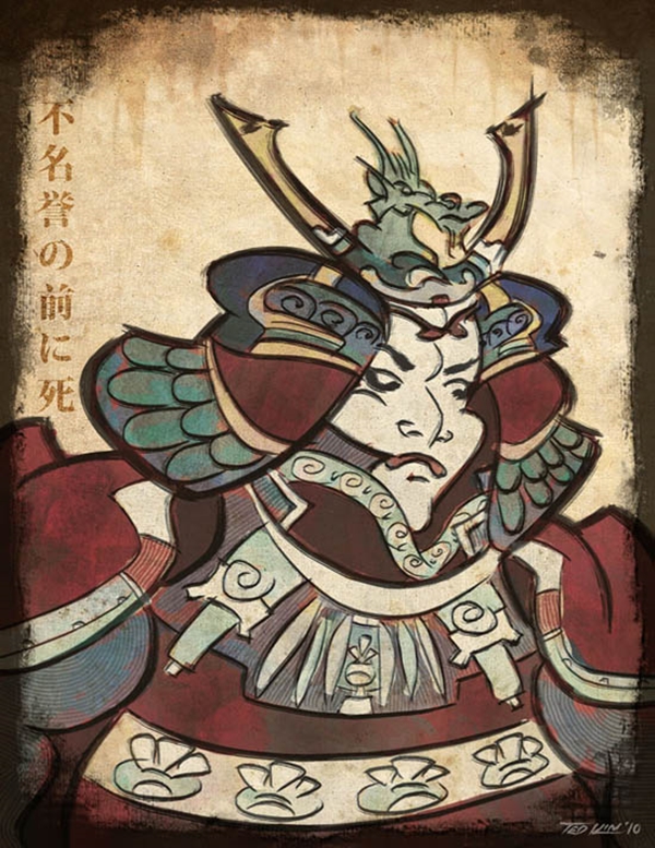 Traditional Samurai Painting at PaintingValley.com | Explore collection ...