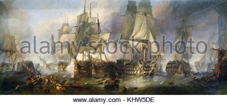 450x209 The Battle Of Trafalgar' - Trafalgar Painting