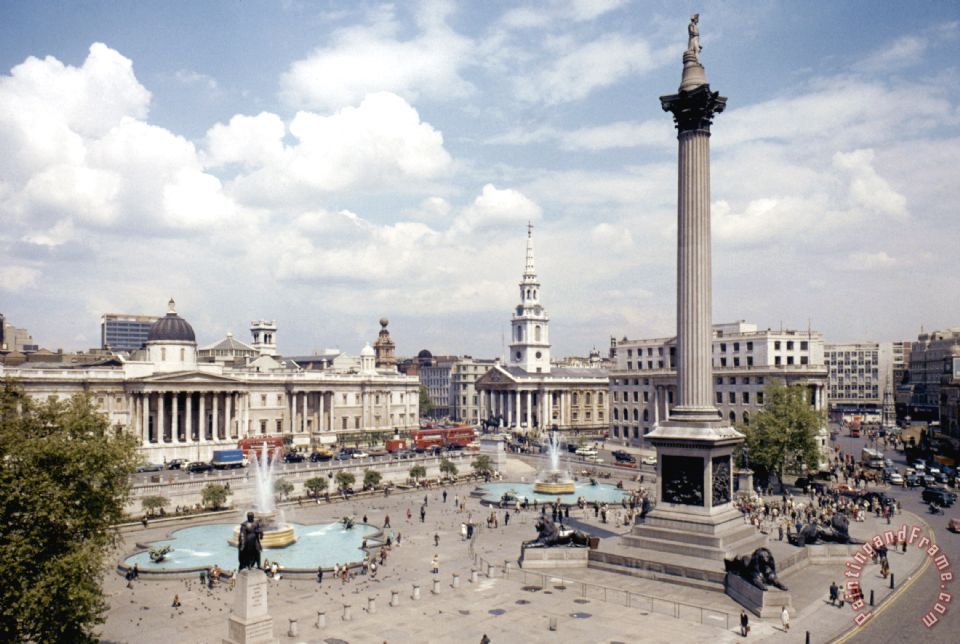 960x644 Others London Trafalgar Square Painting - Trafalgar Square Painting