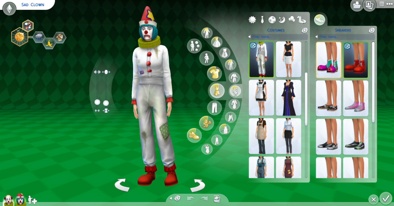 1280x671 Peace's Place - Tragic Clown Painting