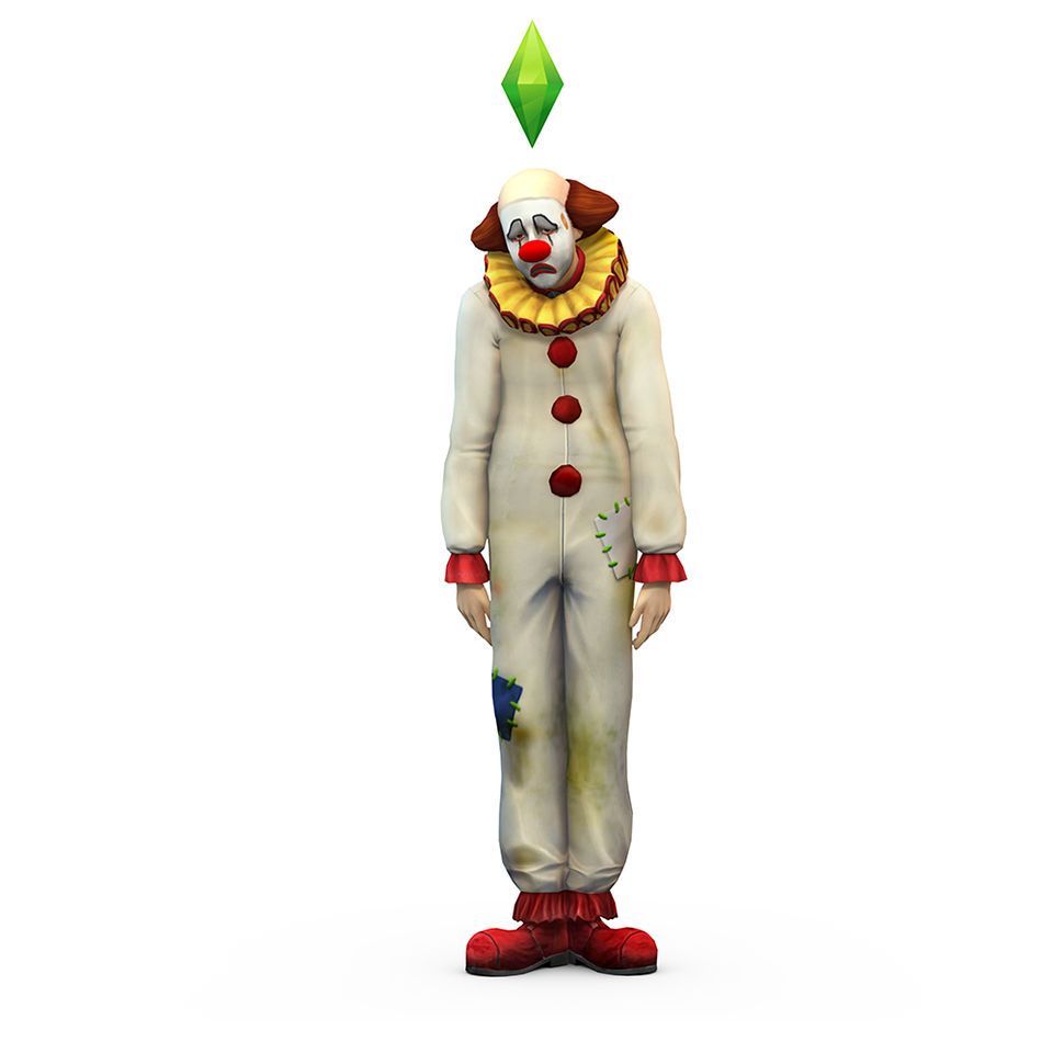 960x960 Tragic Clown The Sims Wiki Fandom Powered By Wikia - Tragic Clown Painting