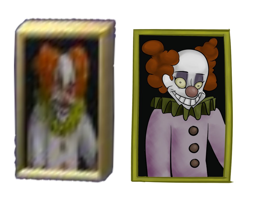 999x799 Tragic Clown Painting By Djoni010 - Tragic Clown Painting