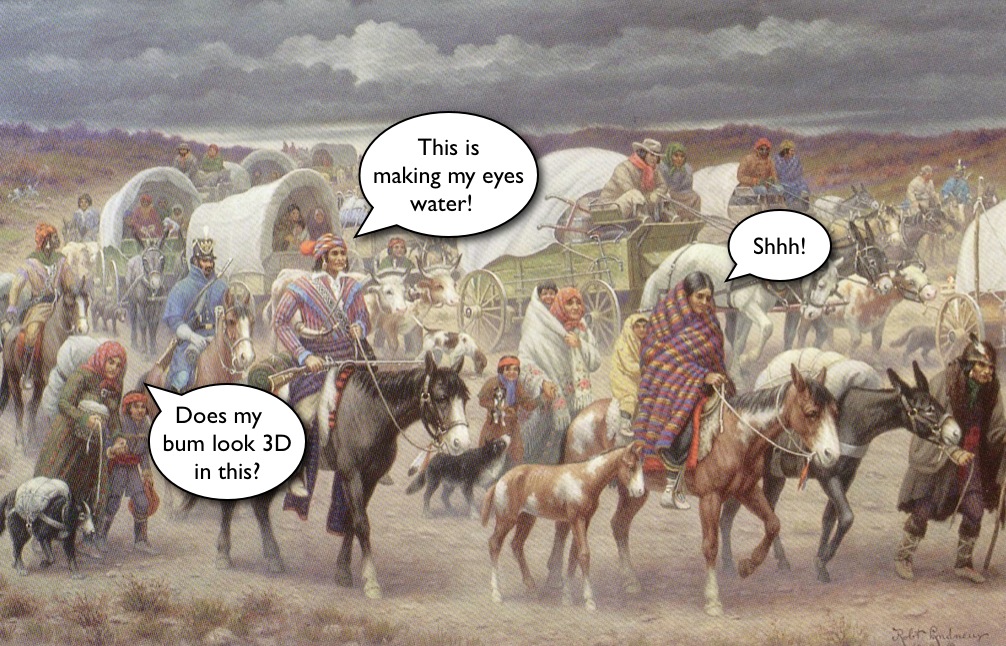 1006x646 Trail Of Tears 2.0 Eco Conscience For Dummies Weapon Of Choice - Trail Of Tears Painting