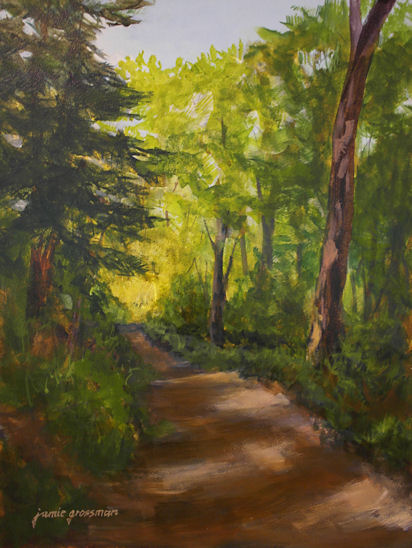 412x548 Hudson Valley Painter Blog Archive Hiking The Appalachian Trail - Trail Painting