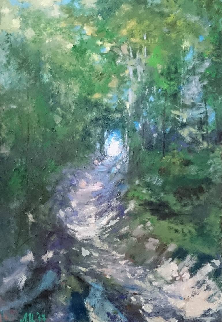 770x1116 Saatchi Art Light - Trail Painting