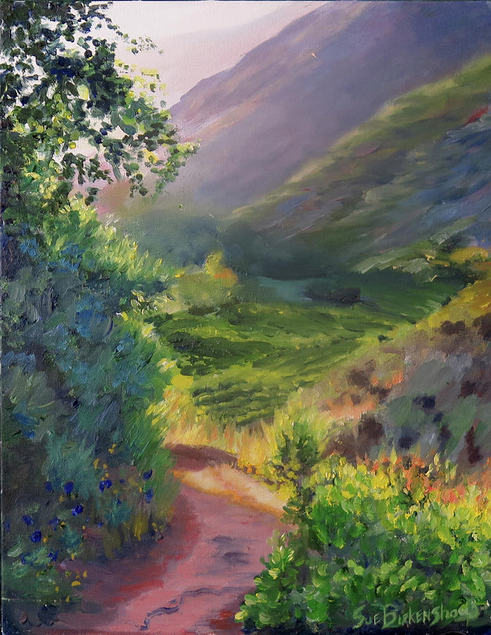 Trail Painting at PaintingValley.com | Explore collection of Trail Painting