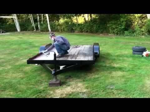 480x360 Painting Utility Trailer V - Trailer Painting