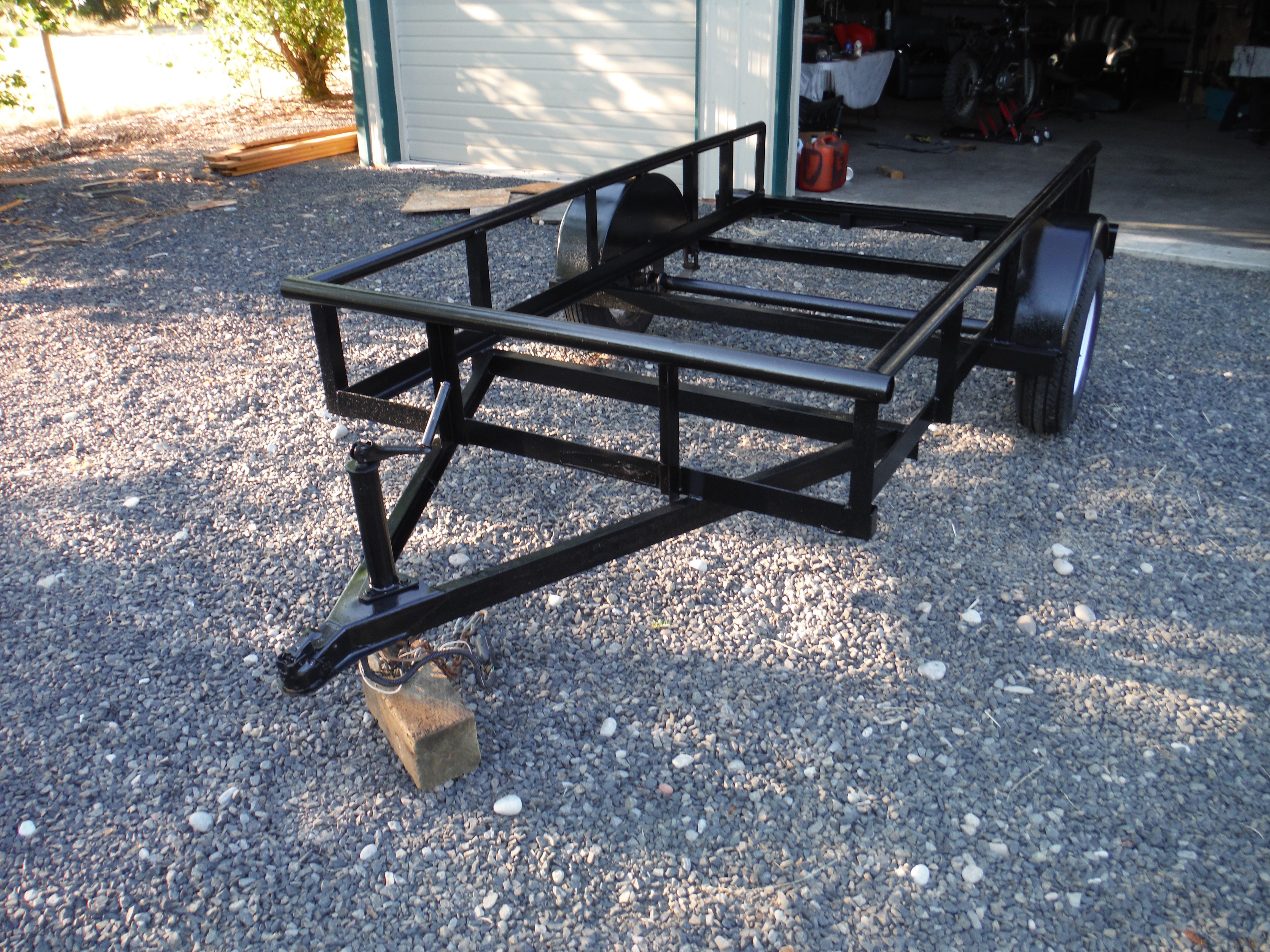 4608x3456 Redecking A Trailer Homegrownengineer - Trailer Painting