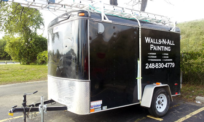 650x390 Auburn Hills Vinyl Trailer Graphics Walls N All By Signarama - Trailer Painting