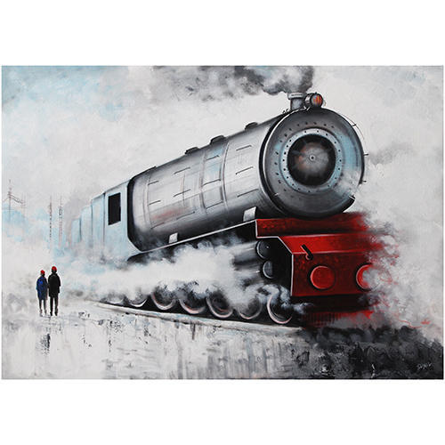 500x500 Train Painting - Train Painting