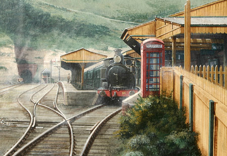 450x309 Ivanberrymandirect - Train Station Painting