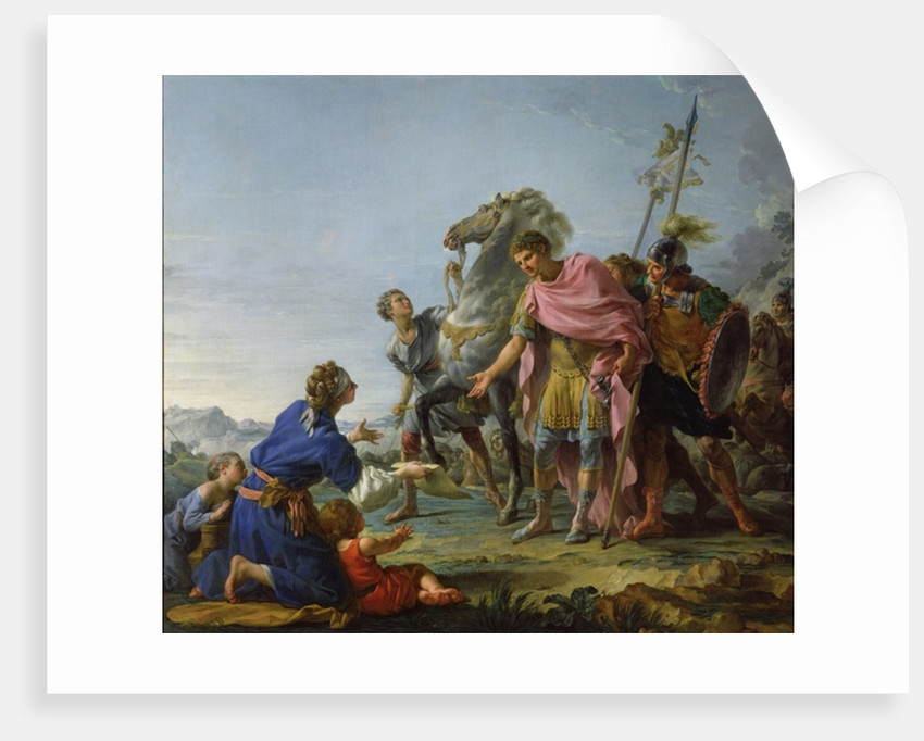 850x682 Trajan Showing Mercy Posters Amp Prints By Noel Halle - Trajan Painting