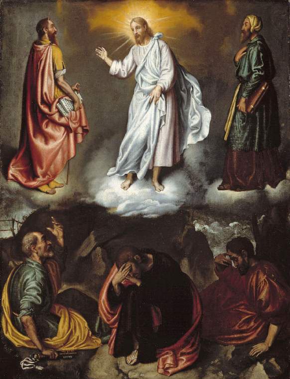 582x759 The Transfiguration Painting Giovanni Battista Moroni Oil Paintings - Transfiguration Painting