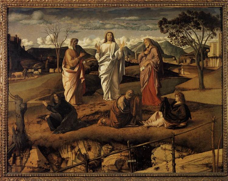 750x596 Transfiguration Of Christ, C.1487 - Transfiguration Painting