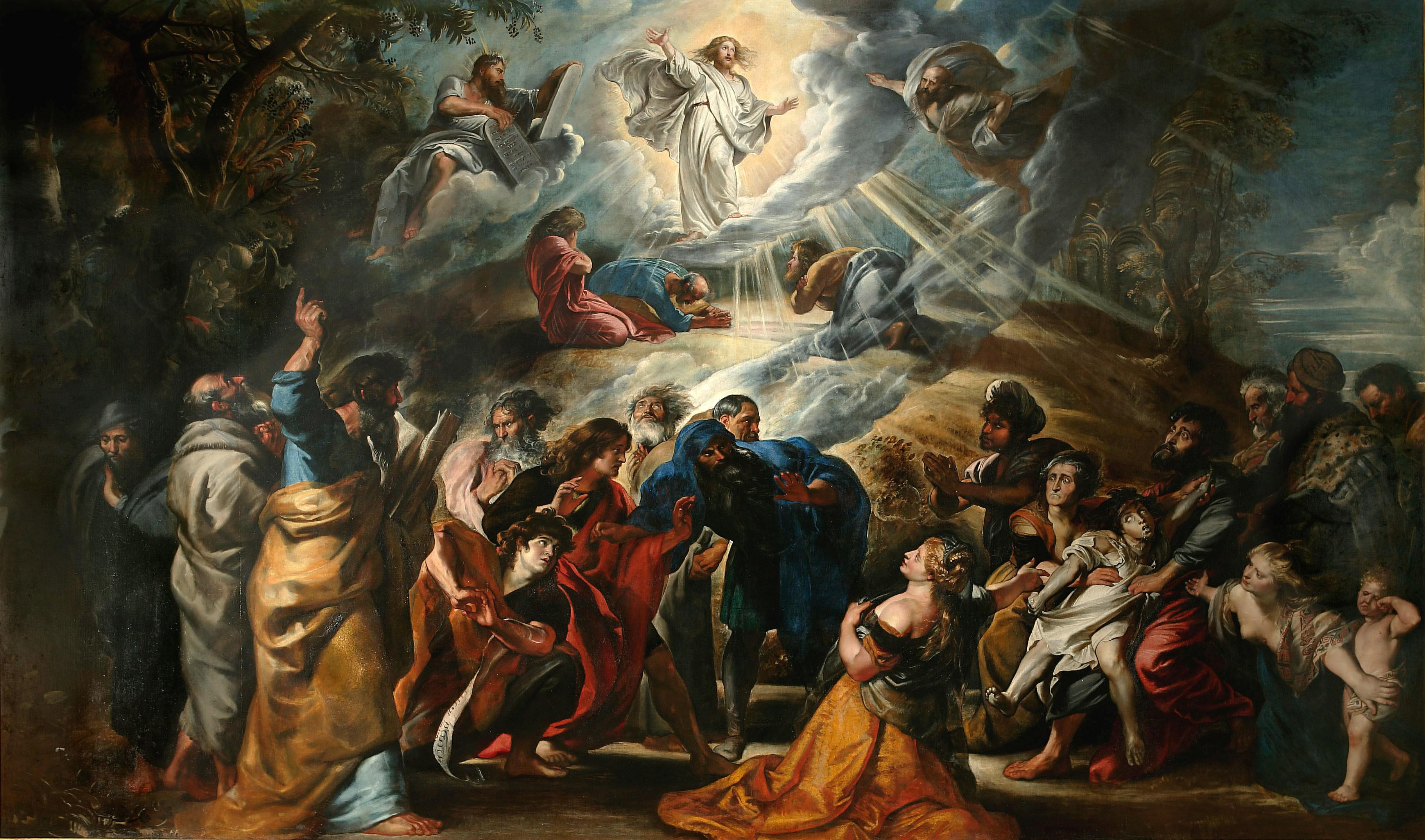 3645x2150 Filetransfiguration Rubens.jpg - Transfiguration Painting