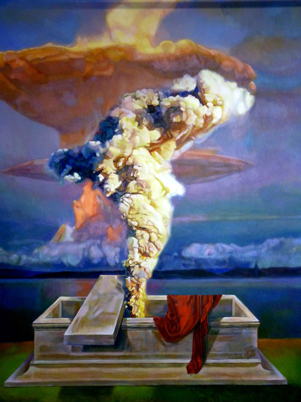 600x800 Nahem Shoa Nuclear Paintings And Images. Destruction, Ressurection - Transformation Painting