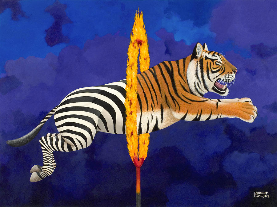 900x675 Transformation Painting By Robert Lovejoy - Transformation Painting