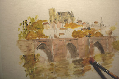 400x267 Transparent And Opaque Techniques With Acrylics L'Atelier Canson - Transparent Painting