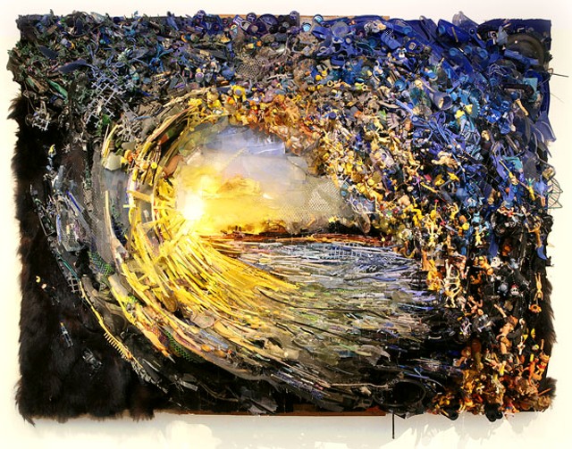 640x503 Art Review High Trash, Fleming Museum Of Art Art Review - Trash Painting