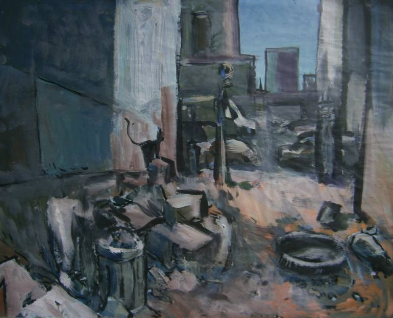 770x624 Saatchi Art Trash Painting By Eric Le - Trash Painting