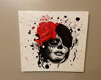 340x270 Trash Polka Painting Etsy - Trash Polka Painting