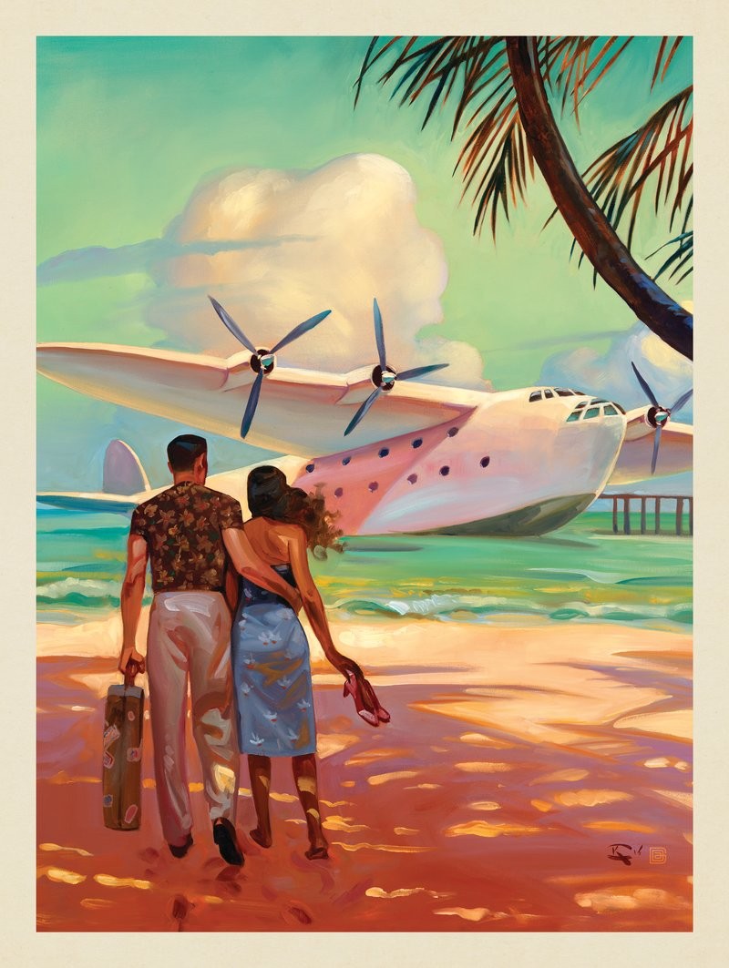 800x1063 Anderson Design Group Coastal Collection Oil Painting Travel - Travel Painting