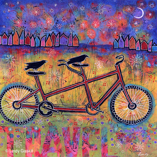 642x642 Travel The Big Adventure - Travel Painting