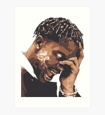 210x230 Travis Scott Painting Amp Mixed Media Art Prints Redbubble - Travis Scott Painting