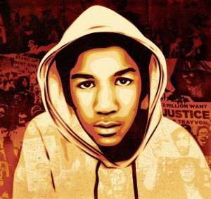 300x283 Shepard Fairey Creates Portrait Of Trayvon Martin For Ebony - Trayvon Martin Painting