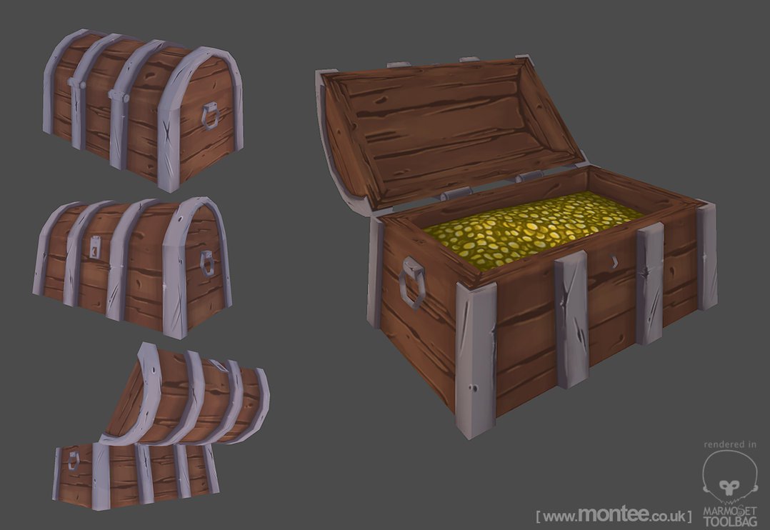 1078x742 Paint A Treasure Chest 4k Pictures 4k Pictures [Full Hq Wallpaper] - Treasure Chest Painting