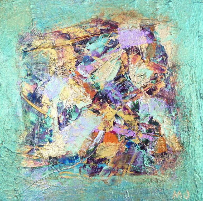 770x765 Saatchi Art Treasure Map Painting By Melita Johnston - Treasure Map Painting