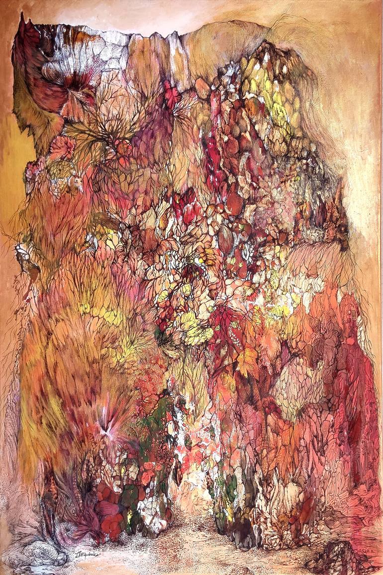 770x1155 Saatchi Art Treasure Painting By Julia Filipchuk - Treasure Painting