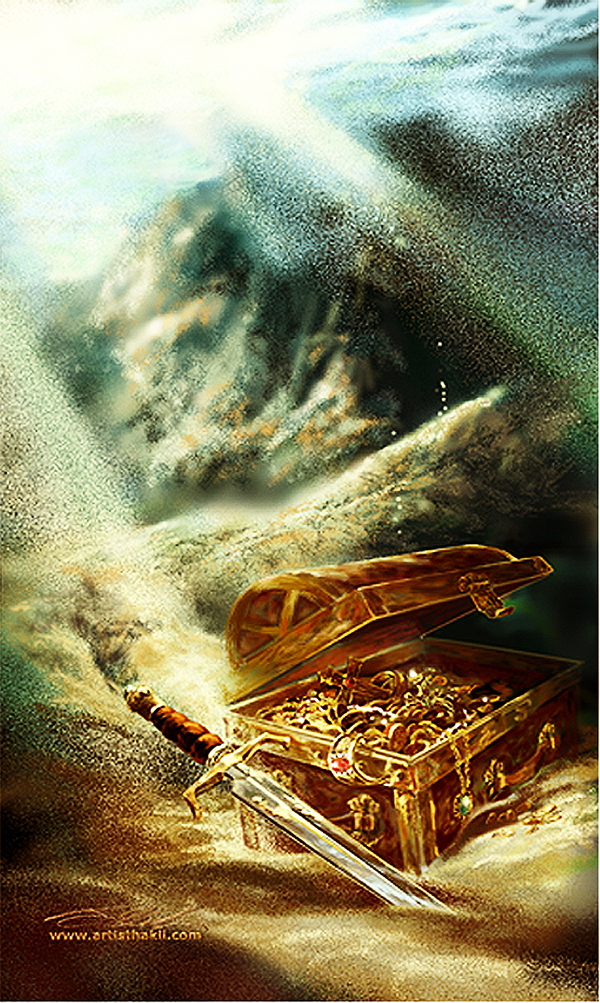 600x1003 Treasure Painting For Sale Online, Treasure Treasure Art - Treasure Painting