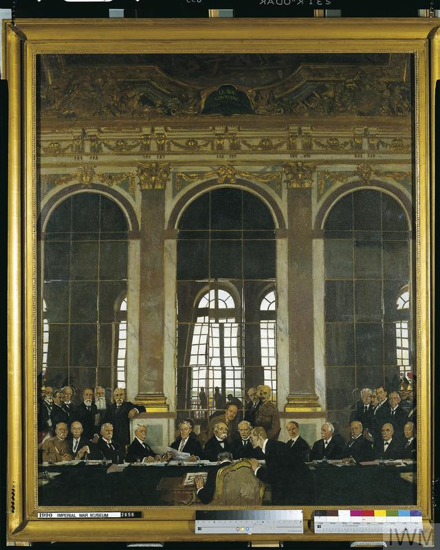 640x800 The Signing Of Peace In The Hall Of Mirrors, Versailles, 28th June - Treaty Of Versailles Painting