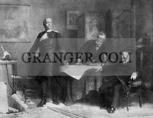 500x388 Image Of Prince Otto Von Bismarck - Treaty Of Versailles Painting