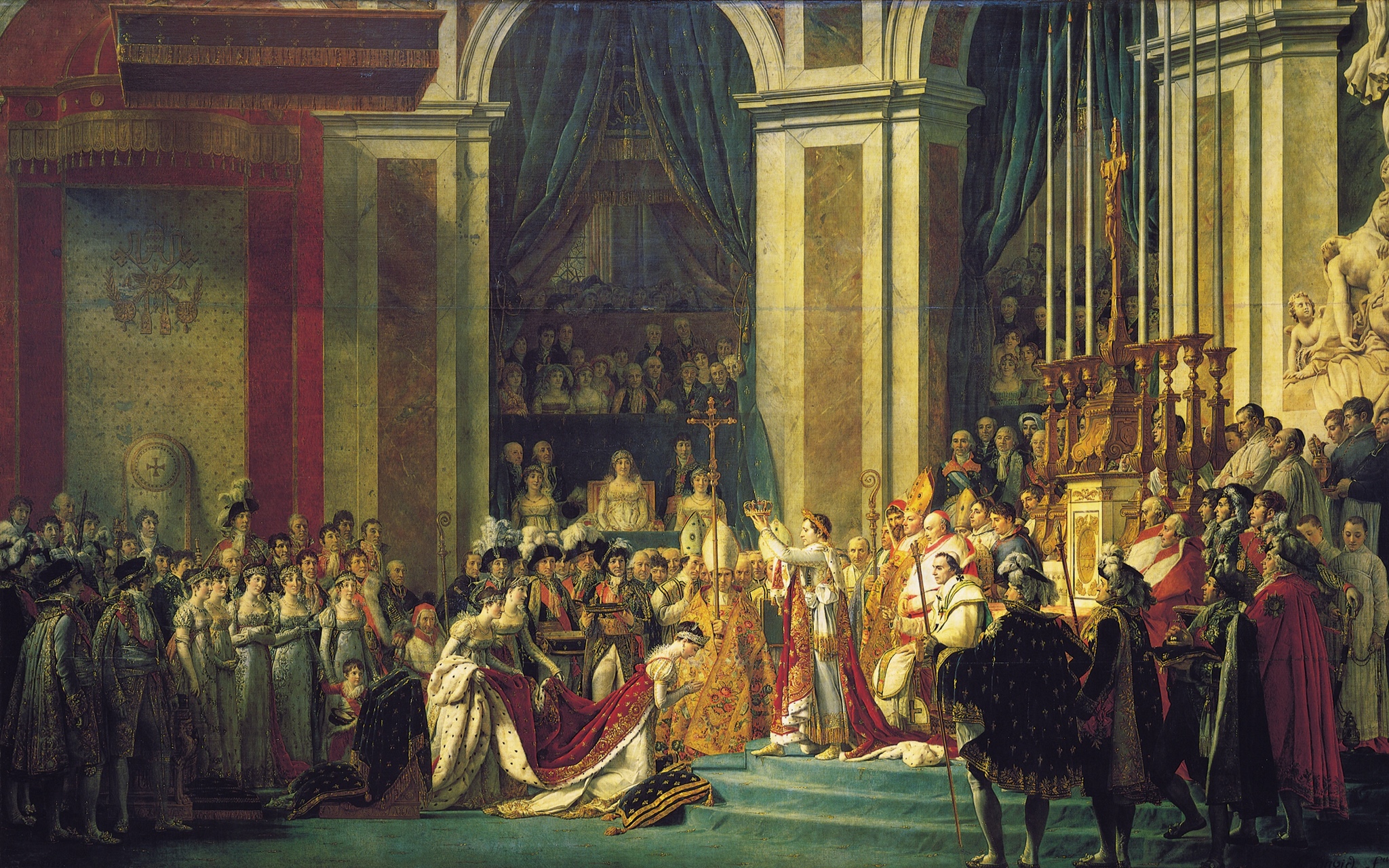2048x1280 Napoleon - Treaty Of Versailles Painting