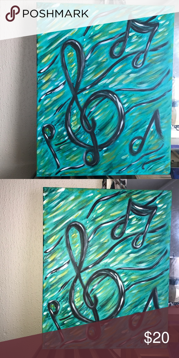 580x1160 Music Painting Treble Clef, Clef And Music Painting - Treble Clef Painting