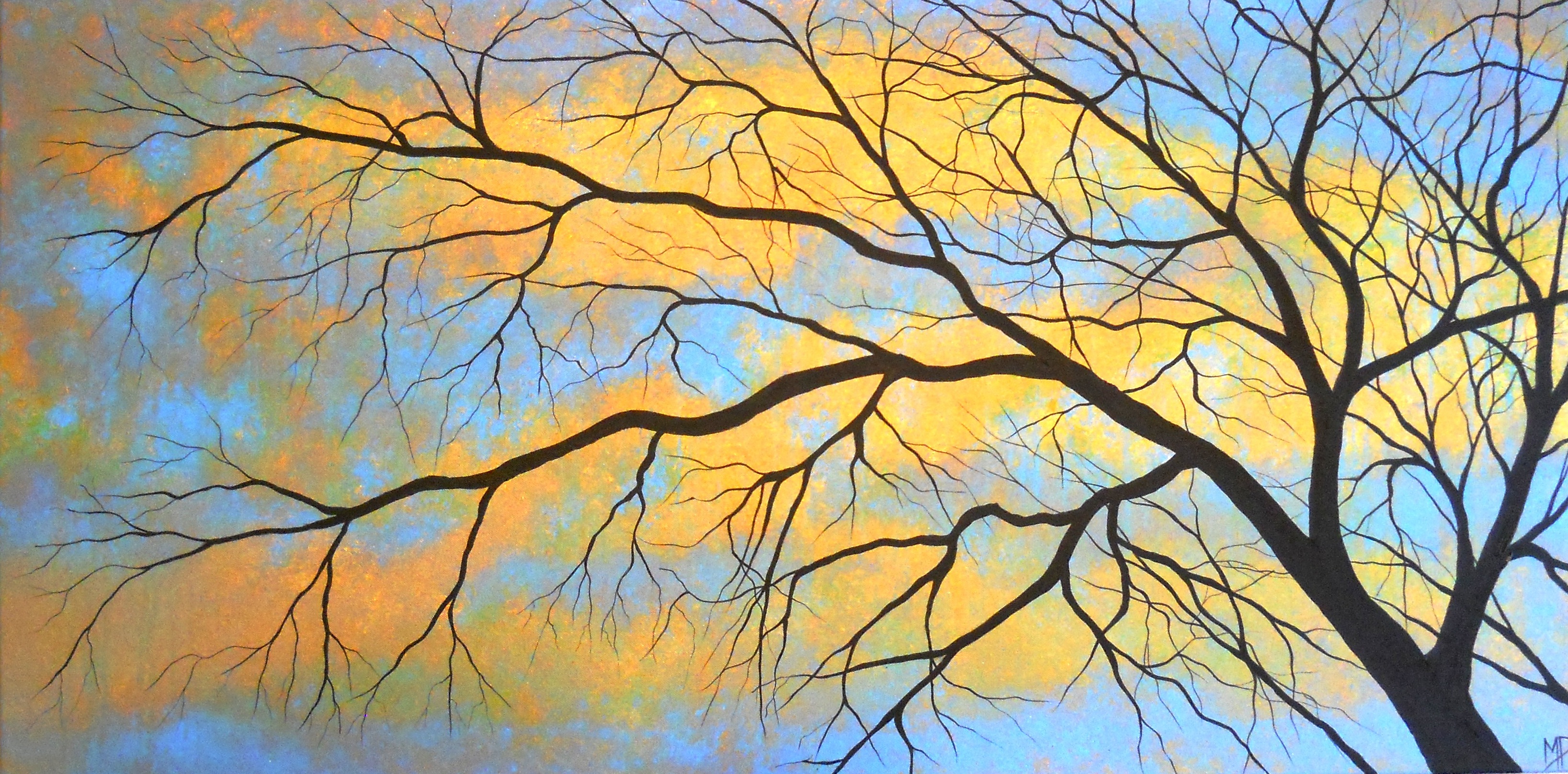 Painting Tree Branches Painting Inspired