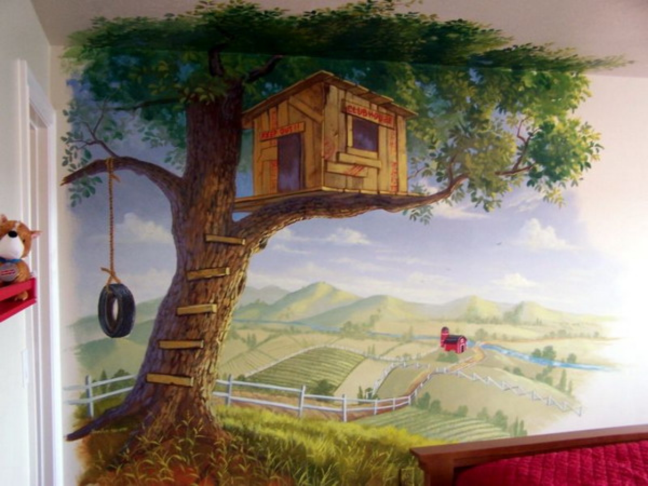 Tree House Painting At Paintingvalley Com Explore Collection Of