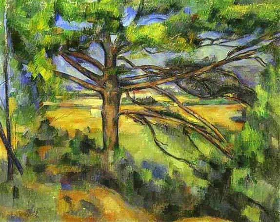 574x454 Paul - Tree Impressionist Painting