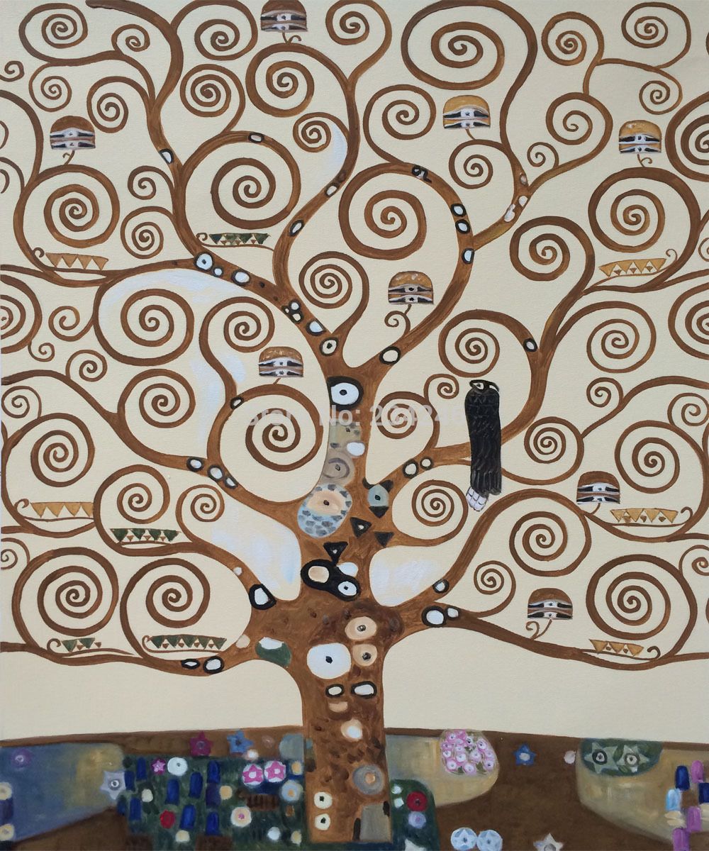 1000x1200 Find More Painting Amp Calligraphy Information About Handmade Musuem - Tree Of Life Famous Painting