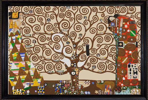 600x406 Online Shop Famous Paintings By Gustav Klimt The Tree Of Life - Tree Of Life Famous Painting