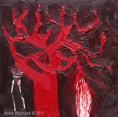 400x398 Artist Anna Wojtczak - Tree Of Life Oil Painting