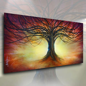 300x300 Art Tree Of Life Contemporary Giclee Canvas Print A Mix Lang - Tree Of Life Painting