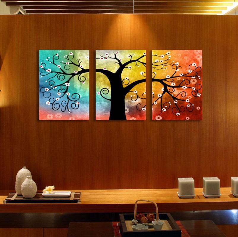 802x800 Canvas Wall Art Tree Of Life - Tree Of Life Wall Painting